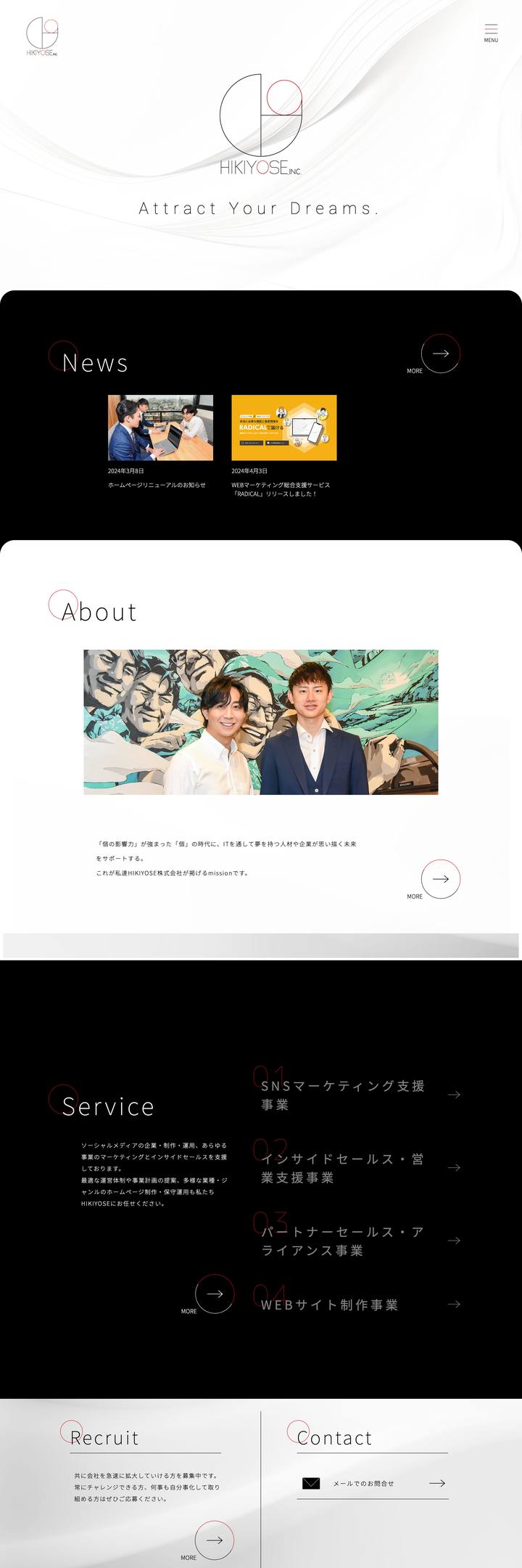 HIKIYOSE inc 制作実績